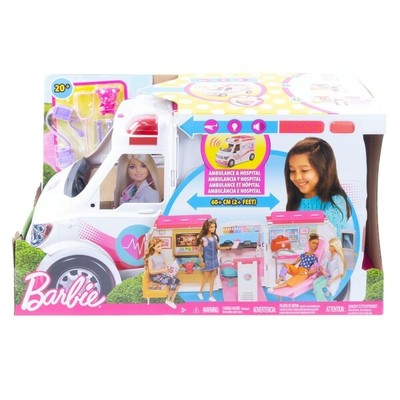 barbie care clinic ambulance